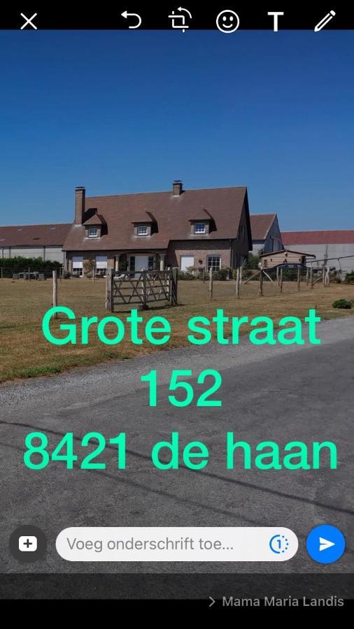 Casa Matteo De Haan Grote Straat 152 Panzió Vlissegem Kültér fotó